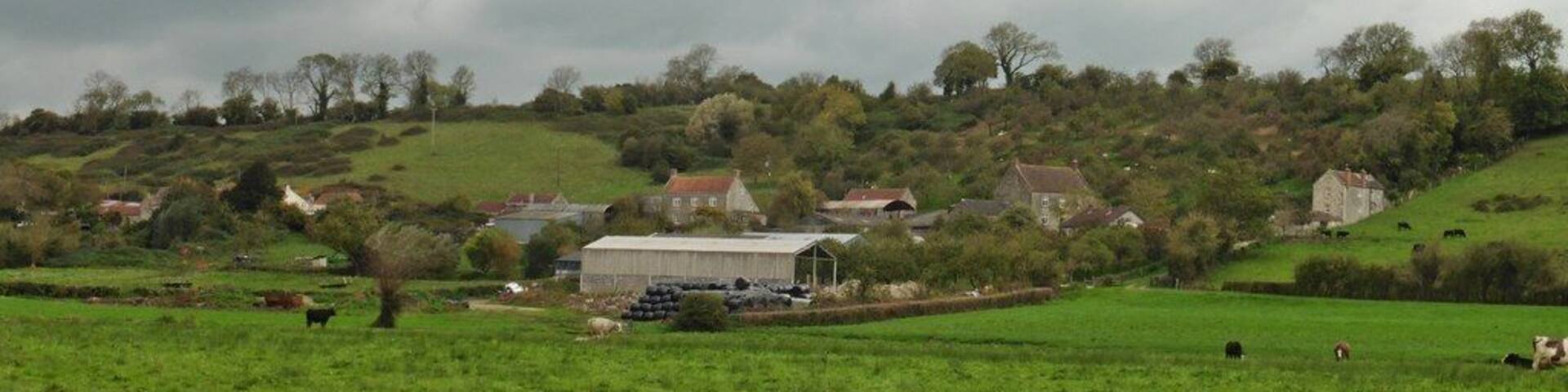 View towards Lands End Farm