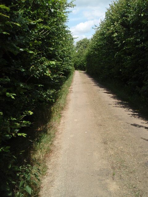 Not For Wide Loads Take the by-road from Elton to Water Newton and you will come across this squeeze on the road width.