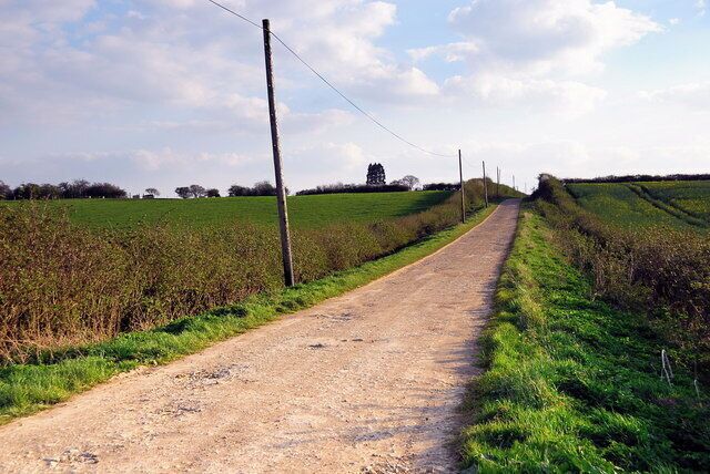 Track to Chesterton Lodge, Chesterton