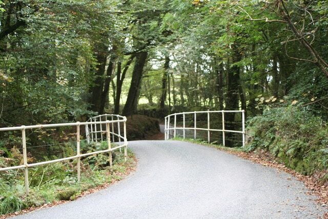 Bridge over the Warleggan River On the road between Warleggan and Mount.