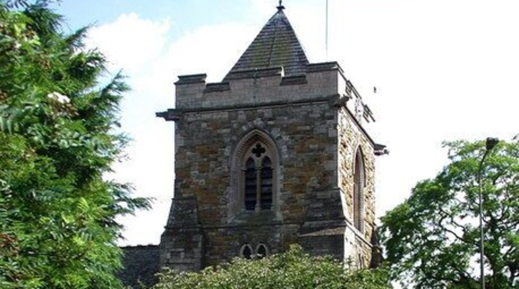 All Saints Church, Waltham Looking south-southeast across High Street from Church View. The 13th century church dedicated to All Saints underwent major restoration and remodelling in Victorian times. Richard Baynes, a rector at Waltham All Saints was implicated in the murder of the Elizabethan playwright Christopher Marlowe.
