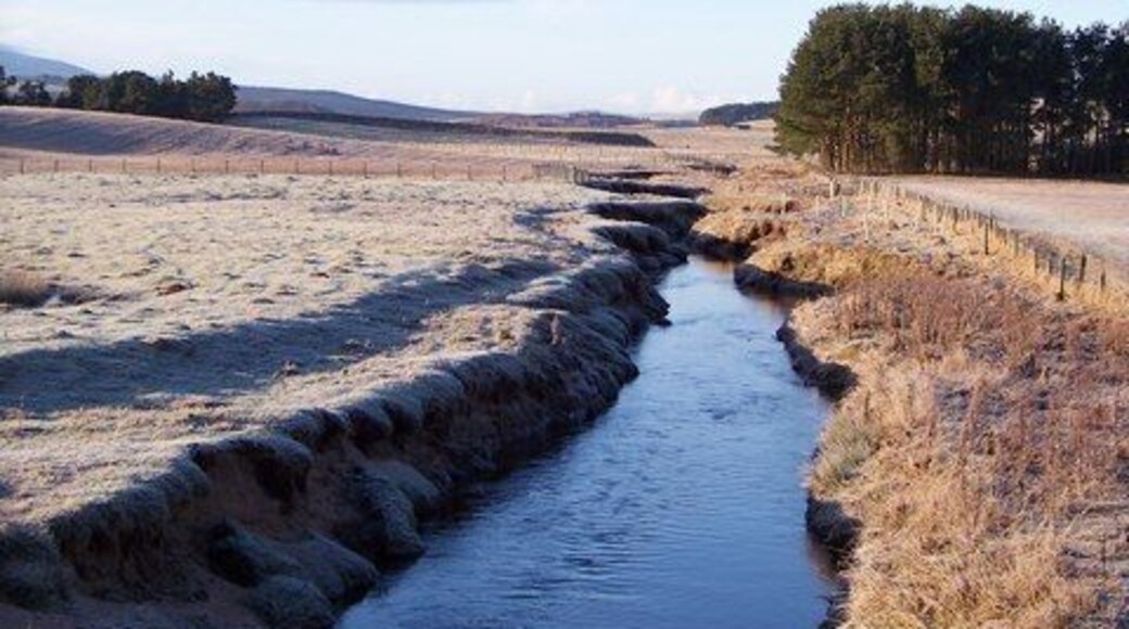 South Medwin Water As viewed from the bridge near Weston.