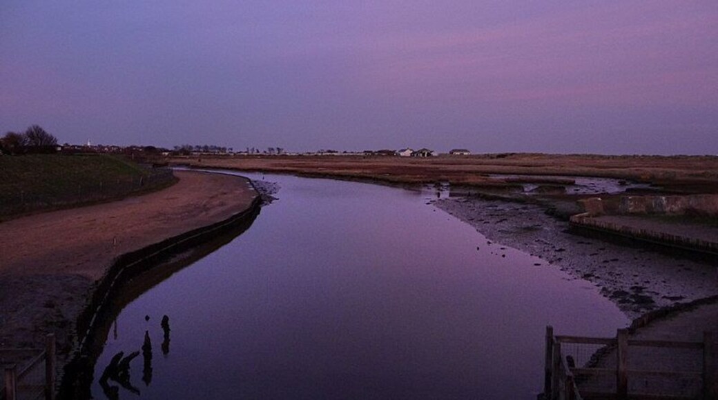 Dunwich River, sunset