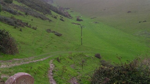 Giant's Trencher A dry valley