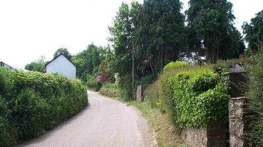 Beasley, south of Timberscombe. A hamlet of three or four houses.
