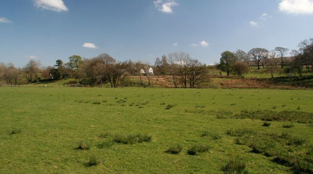 Guardhouse View across the River Glenderamackin of Guardhouse Farm.
