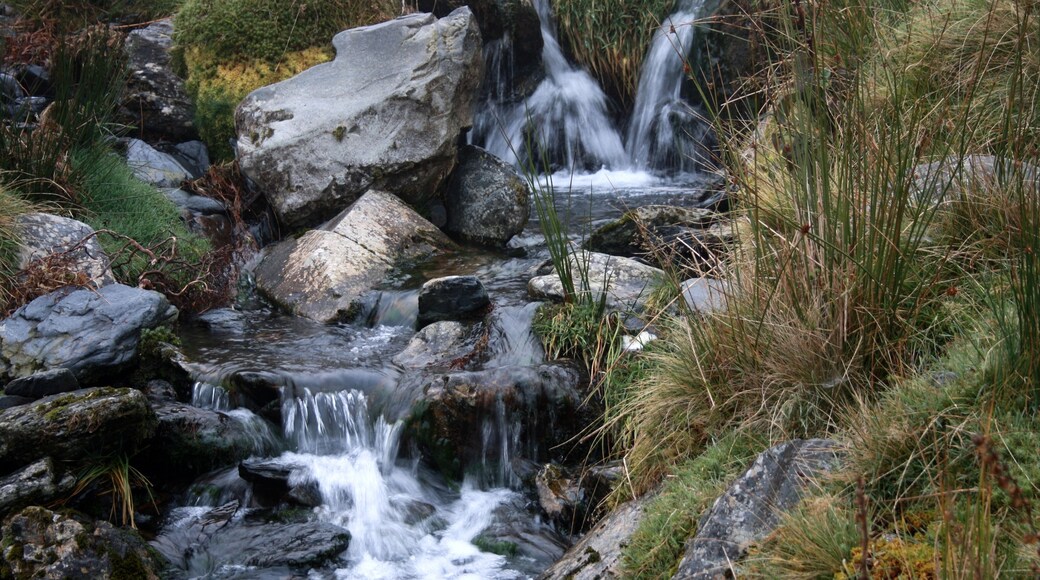 Waterfall on a misty day 4