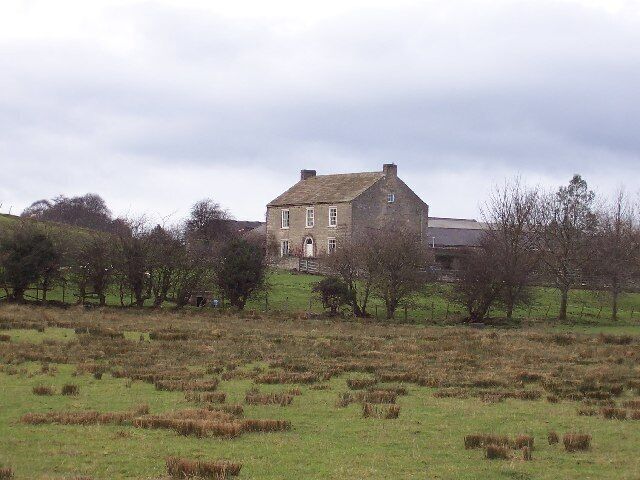 Lane House Farm. Lonely Farm on Kilgram Lane
