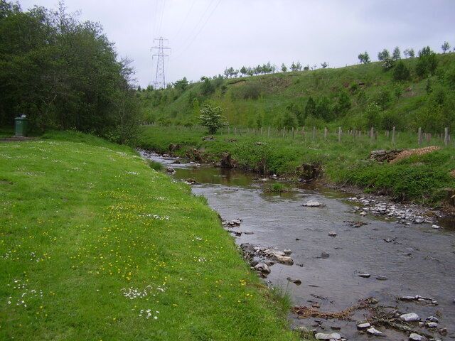 The River Teviot The river, seen here near Teviothead, is still in its infancy and is nothing more than a burn.