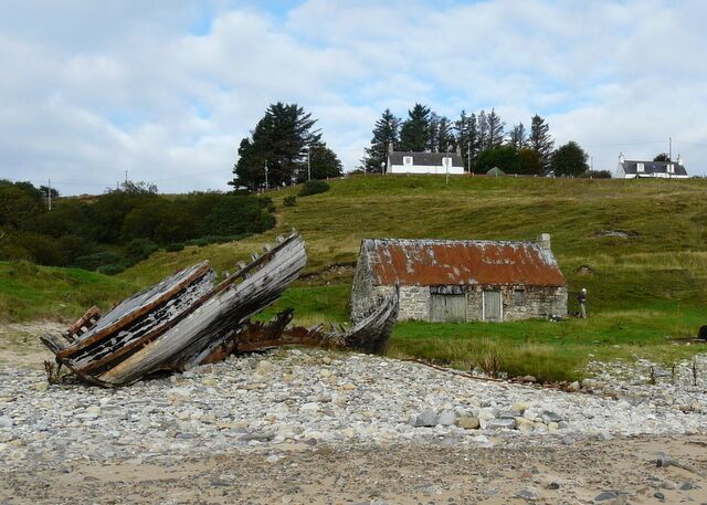 Old wreck at Talmine