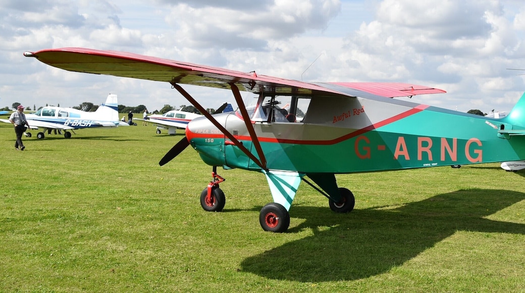 Piper PA-22 at the LAA Rally, Sywell, 01/09/17.