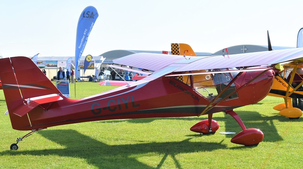 Aeropro Eurofox at the LAA Rally, Sywell, 01/09/17.