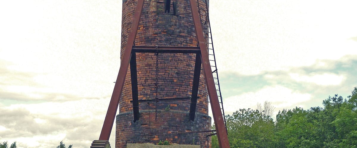 Western Upcast Colliery Headstock and Winding Gear, situated in the grounds of the Britain pit farm, part of the Midland Railway Centre attractions. Ripley was also a mining community with collieries owned until the Coal Nationalization Act of 1947 by Butterley Company. These included Ripley colliery worked from 1863–1948, Britain colliery worked 1918-1946, Ormonde 1908-1970 and more pits at Upper and Lower Hartshay, Whiteley, Waingrove, Bailey Brook, Exhibition, Loscoe, New Langley and Denby Hall.