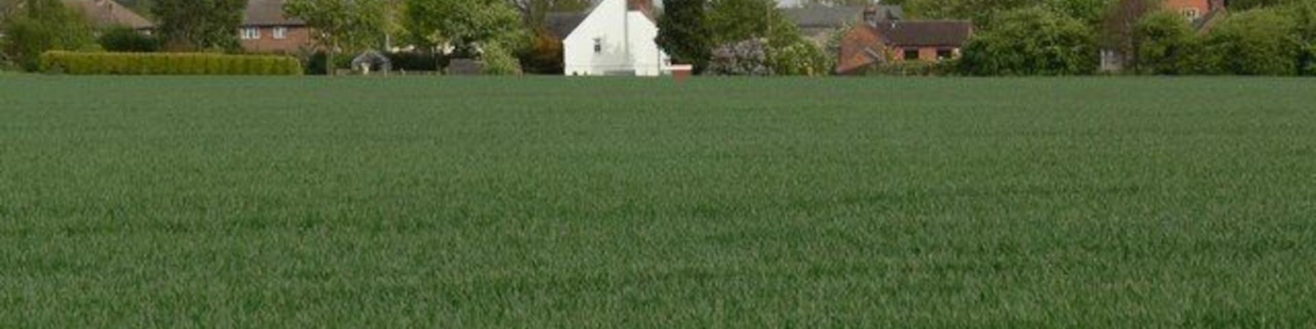 View towards Sutton Cheney Looking south east from Bosworth Road.