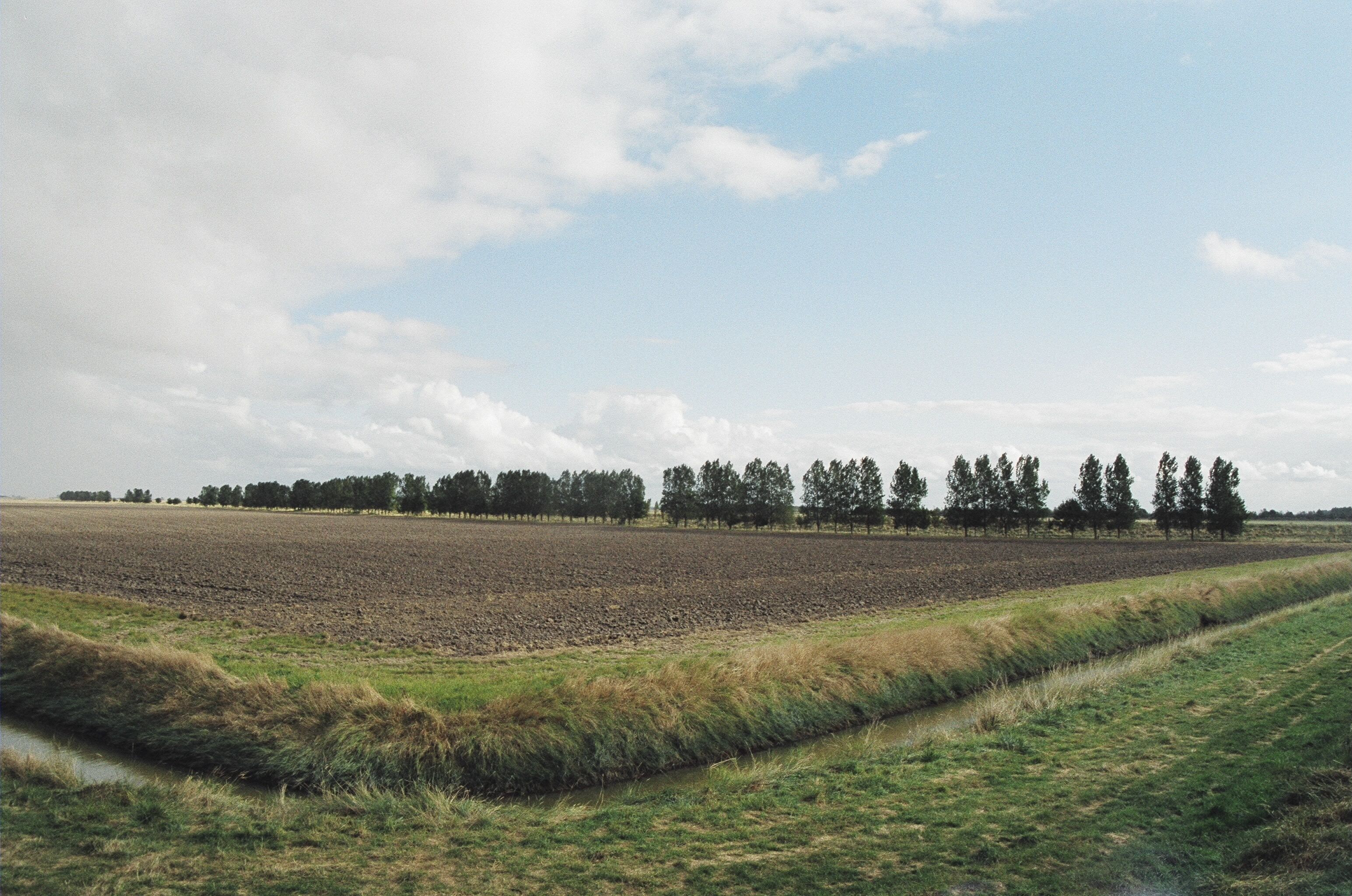 Ploughed field on the edge of the Wash
