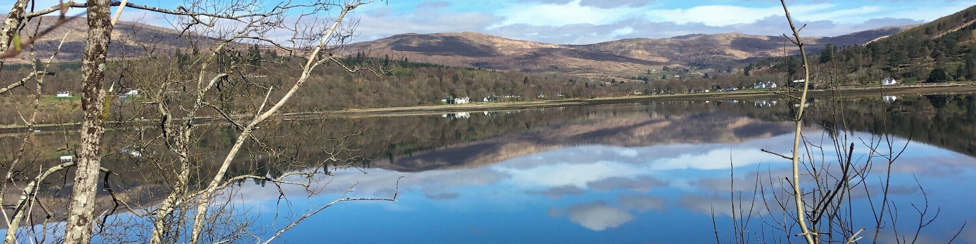 The stunning Loch Sunart in the Scottish Highlands. Ferries across the Inner Seas of Scotland are free to pedestrians and cyclists . . . and what better way to explore spectacular Lochaber. The terrain varies from easy flats around the coast and the lochs, to some challenging hills between them. The scenery however, is constantly stunning!
This tiny village of Strontian takes its name from the element (Strontian), which was discovered in the lead mines here in the late 1700's. It is also the perfect spot to stop for a coffee and light lunch.