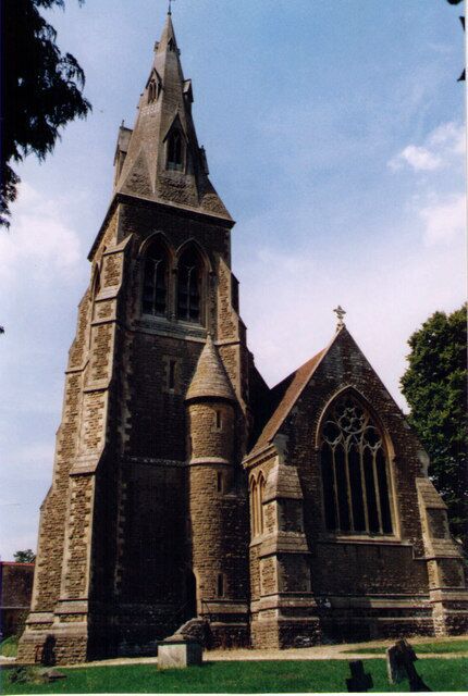 St Mary, Stratfield Mortimer Grade 2 listed building erected in 1869. A small area of the parish used to be in Hampshire.