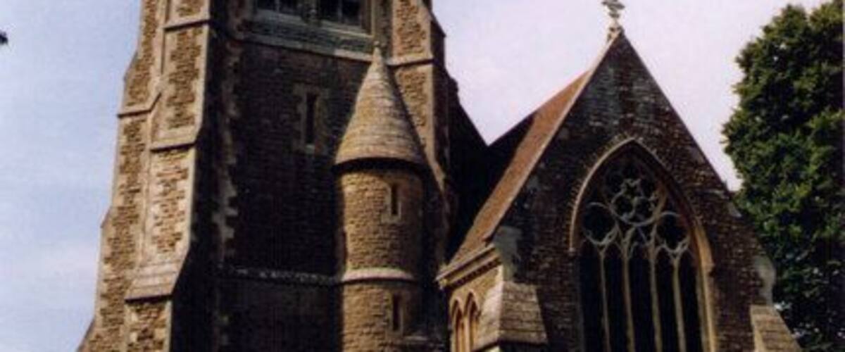 St Mary, Stratfield Mortimer Grade 2 listed building erected in 1869. A small area of the parish used to be in Hampshire.