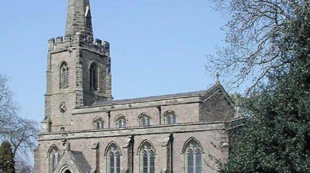 St Michael's parish church, Stoney Stanton, Leicestershire, seen from the south