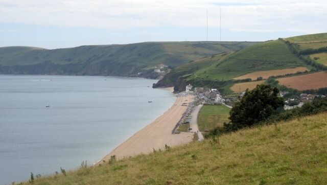Beesands and Start Bay From the South West Coast Path