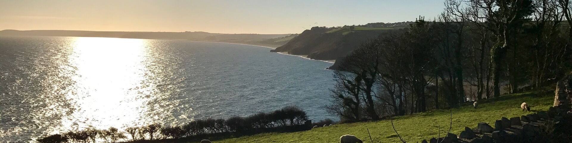 Views towards Blackpool Sands