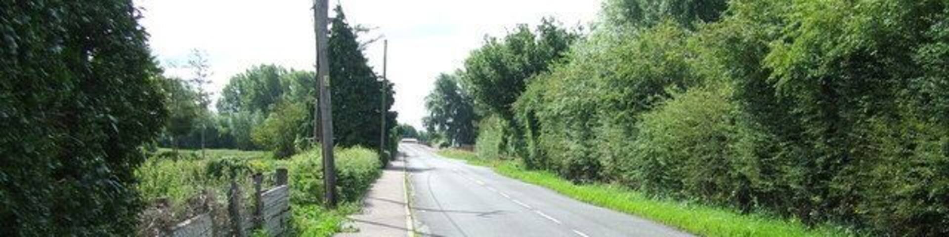 Old Milestone. Old milestone on what was the A.134 at Stoke Ferry, Norfolk. For close up view see 1417414 For more info see http://www.milestonesweb.com/sites/tl706998.htm do look at their home page.