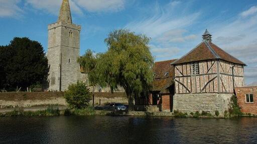 Staunton Church and dovecote at Staunton Court Staunton church is dedicated to St James, the timber-framed dovecote dates from the seventeenth century.