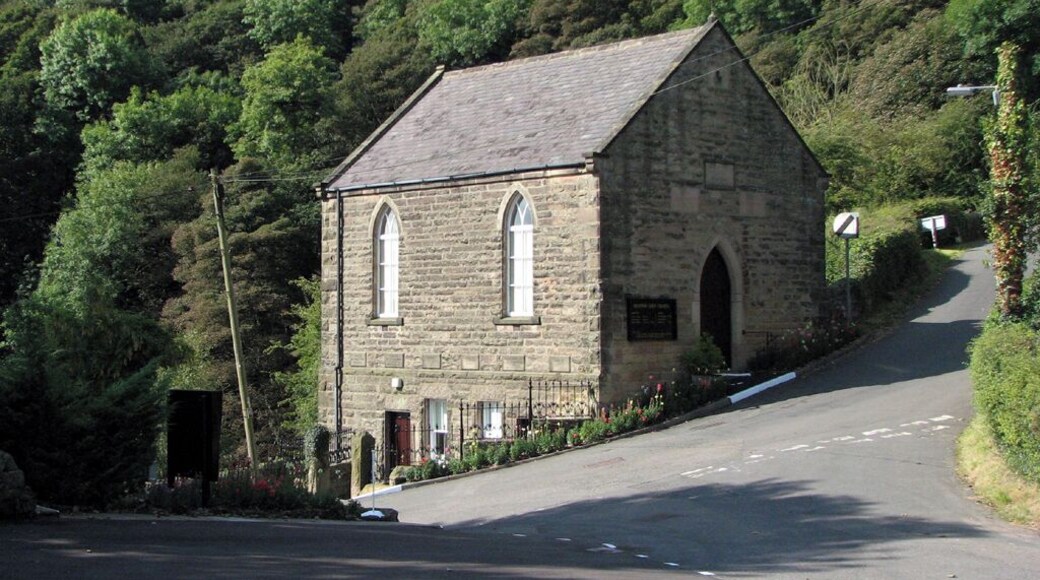 Stanton Leys Chapel Seen from the car park.