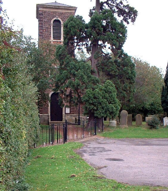 Stallingborough Church Tower. The tower of the church of Ss. Peter & Paul, Stallingborough, North East Lincolnshire.