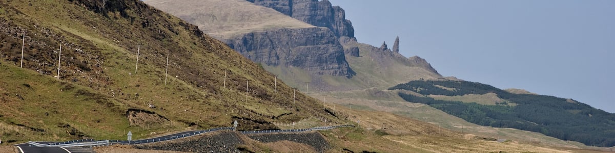 The old man of Storr Scotland The Storr is prime example of the Trotternish landslip, the longest such feature in Great Britain. The area in front of the cliffs of the Storr is known as the Sanctuary. This has a number of weirdly shaped rock pinnacles, the remnants of ancient landslips. One of the most famous of these is known as the Old Man of Storr. The Storr The Storr, (2,359 ft) Prominence c. 674 metres (2,211 ft) Ranked 73rd in British Isles Parent peak Sgurr Alasdair Listing Graham, Marilyn Translation Great man (Old Norse) Location Trotternish, Skye, Scotland Topo map Ordnance Survey Landranger 23 OS grid NG495540