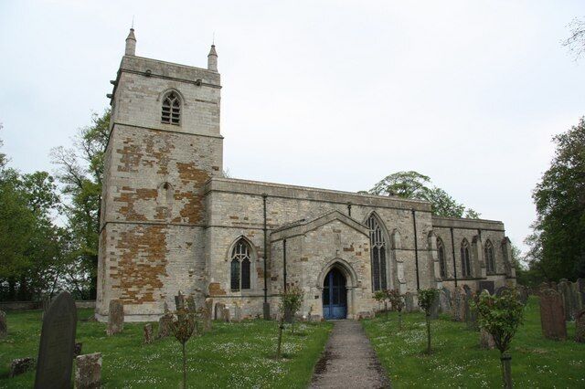 St.Peter's church A 13th century tower with a Perpendicular top, nave and porch, the chancel is largely an 1885 rebuild