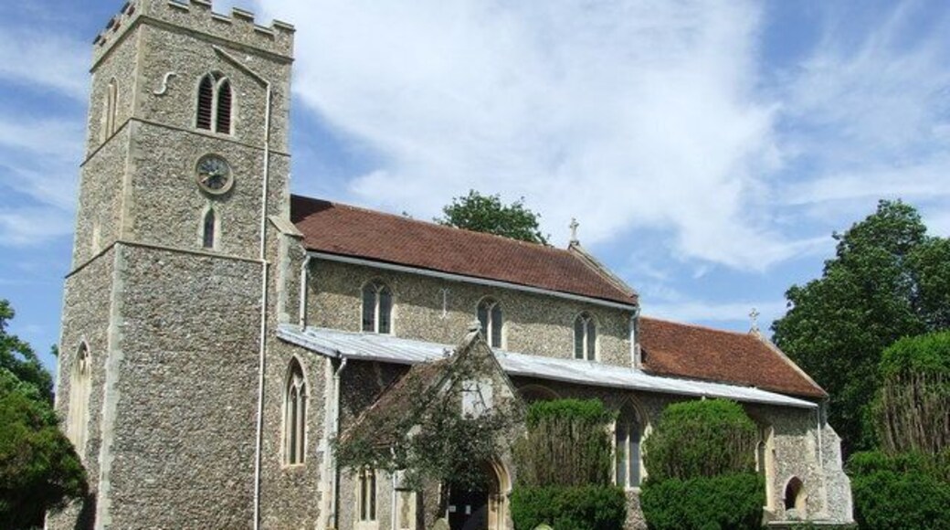 All Saints Sproughton The church of All Saints Sproughton Suffolk. For more info see http://www.suffolkchurches.co.uk/sproughton.html