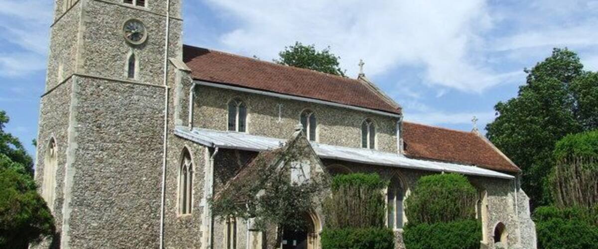 All Saints Sproughton The church of All Saints Sproughton Suffolk. For more info see http://www.suffolkchurches.co.uk/sproughton.html