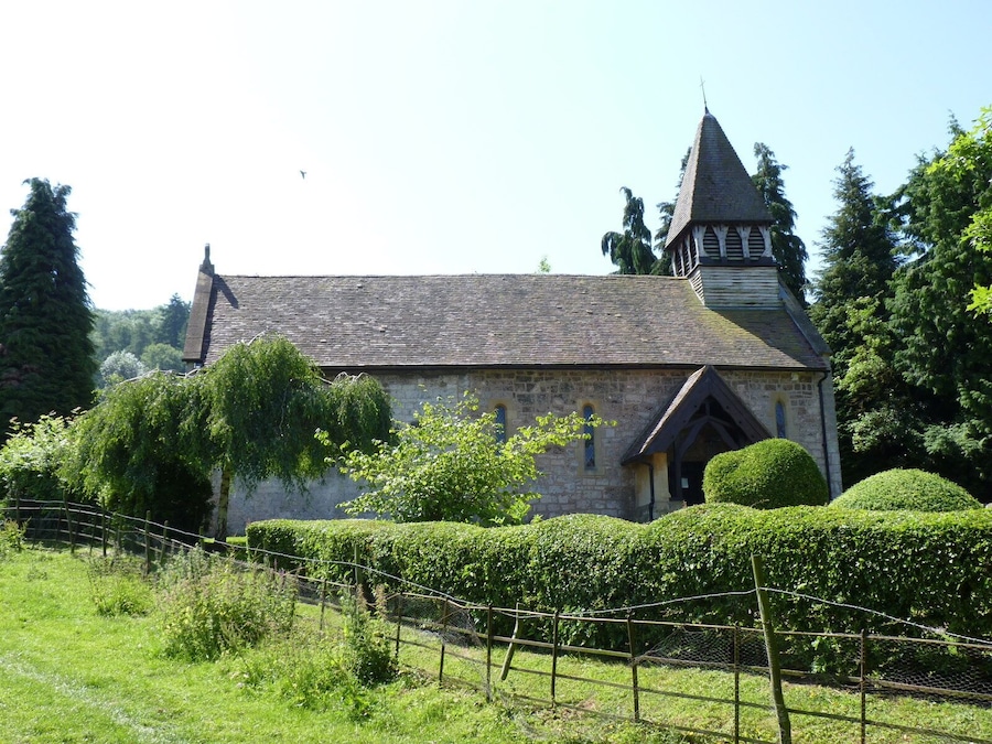 St Andrew's church Shelsley Walsh