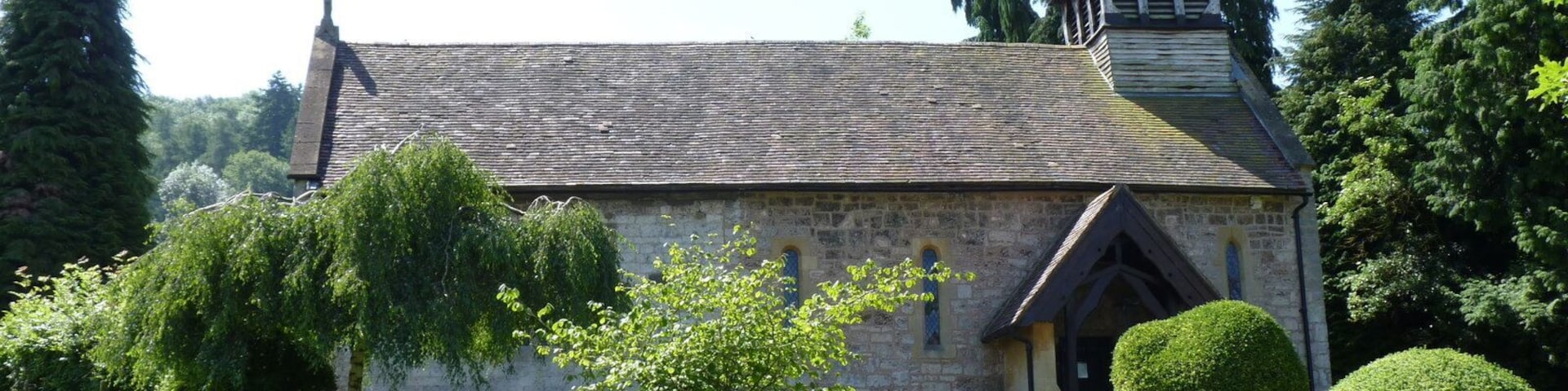 St Andrew's church Shelsley Walsh