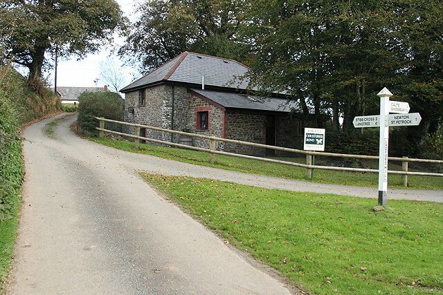 Shebbear: Ladford Mill At the junction Ladford Mill. Mill Cottage, converted and for sale in 2007, was once a working watermill