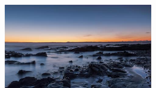 sunrise on Shanwick beach, a very still and enjoyable experience.
Shandwick is at the end of the Great Glen fault and famed for fossils, although in a morning like this you can feel the history commune with the force of nature