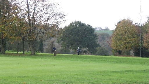 Alton Golf Club. Shot from the carpark by the clubhouse
