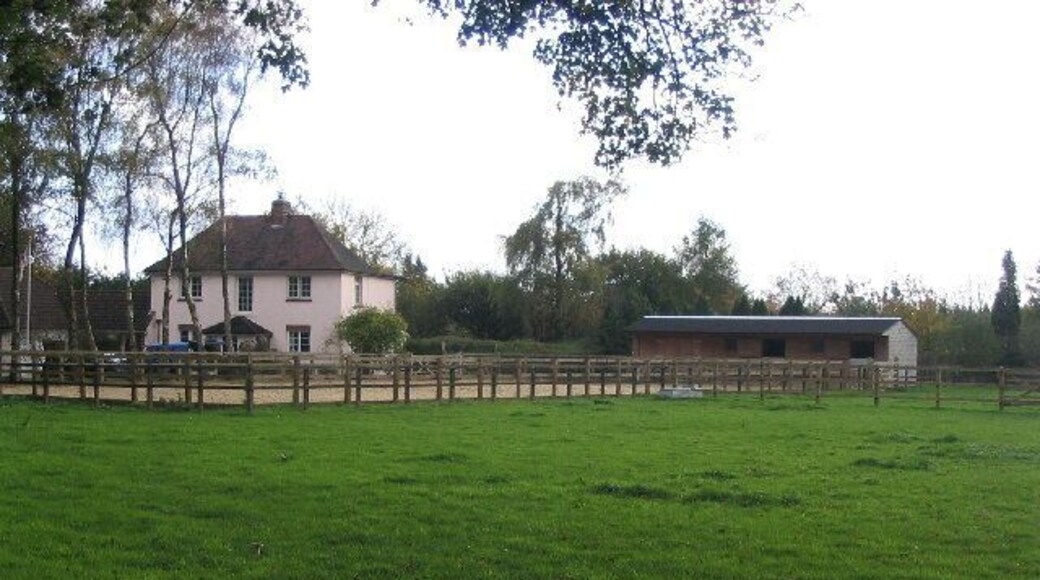 The Granary. The Granary is along Anstey Lane. It is a large house with stables and a paddock - somewhat representative of life down Anstey Lane.