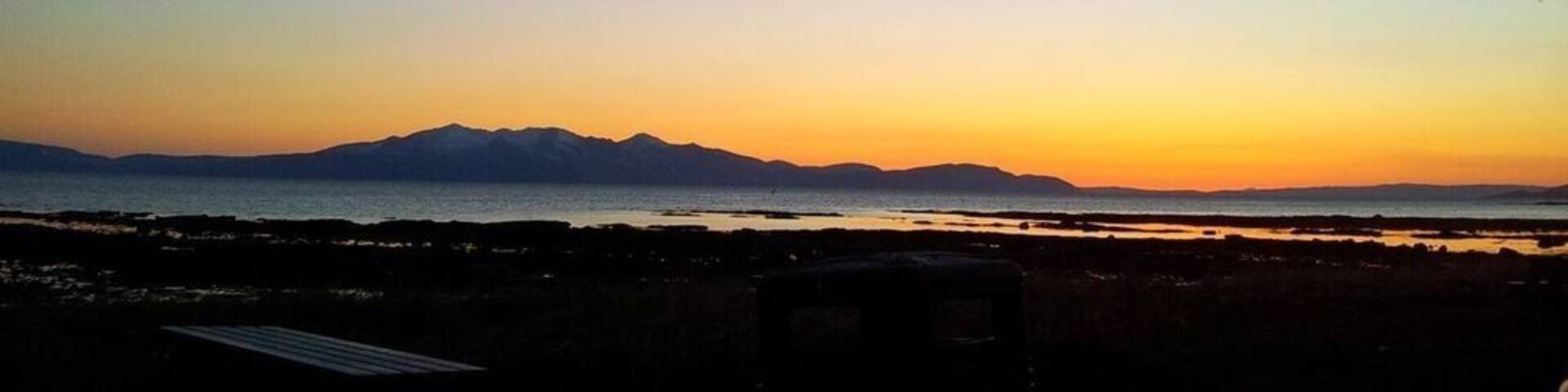 Isle of Arran from Seamill