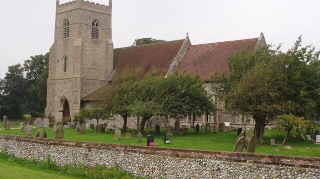 Sculthorpe church The church of St Mary's and All Saints at Sculthorpe. This is a mediaeval church which was restored by the Victorians in the 19th century. It has a Norman font and a Snetzler organ.