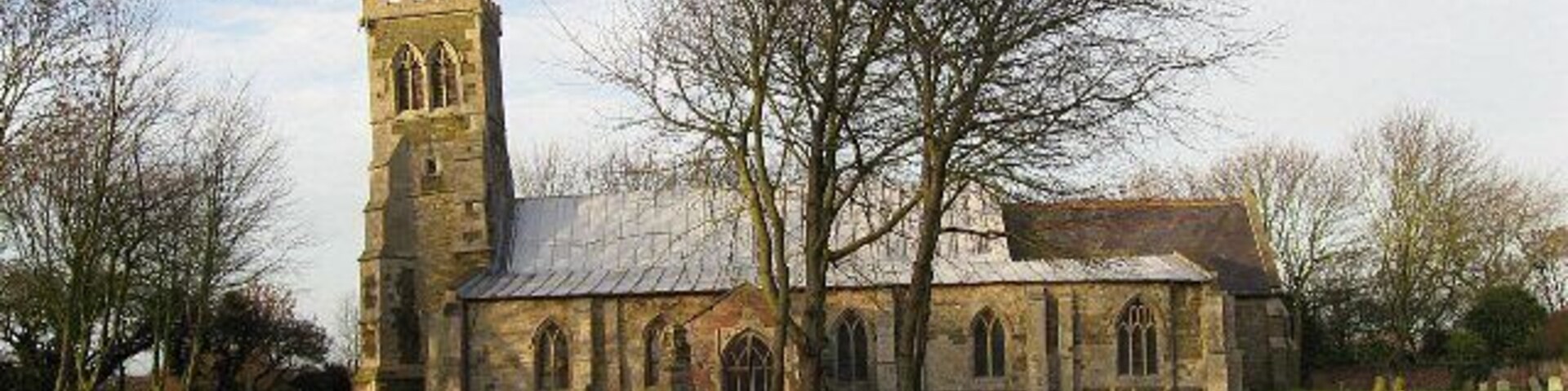 The Parish Church Of All Saints Saltfleetby All Saints. The tower really does lean away from the church, as in the photograph. A fillet has been inserted between the tower and the church roof to keep the interior watertight. Saltfleetby St. Clement and Saltfleetby St. Peter are separate hamlets in the area, distinguished by the Saint to whom their churches are dedicated.
