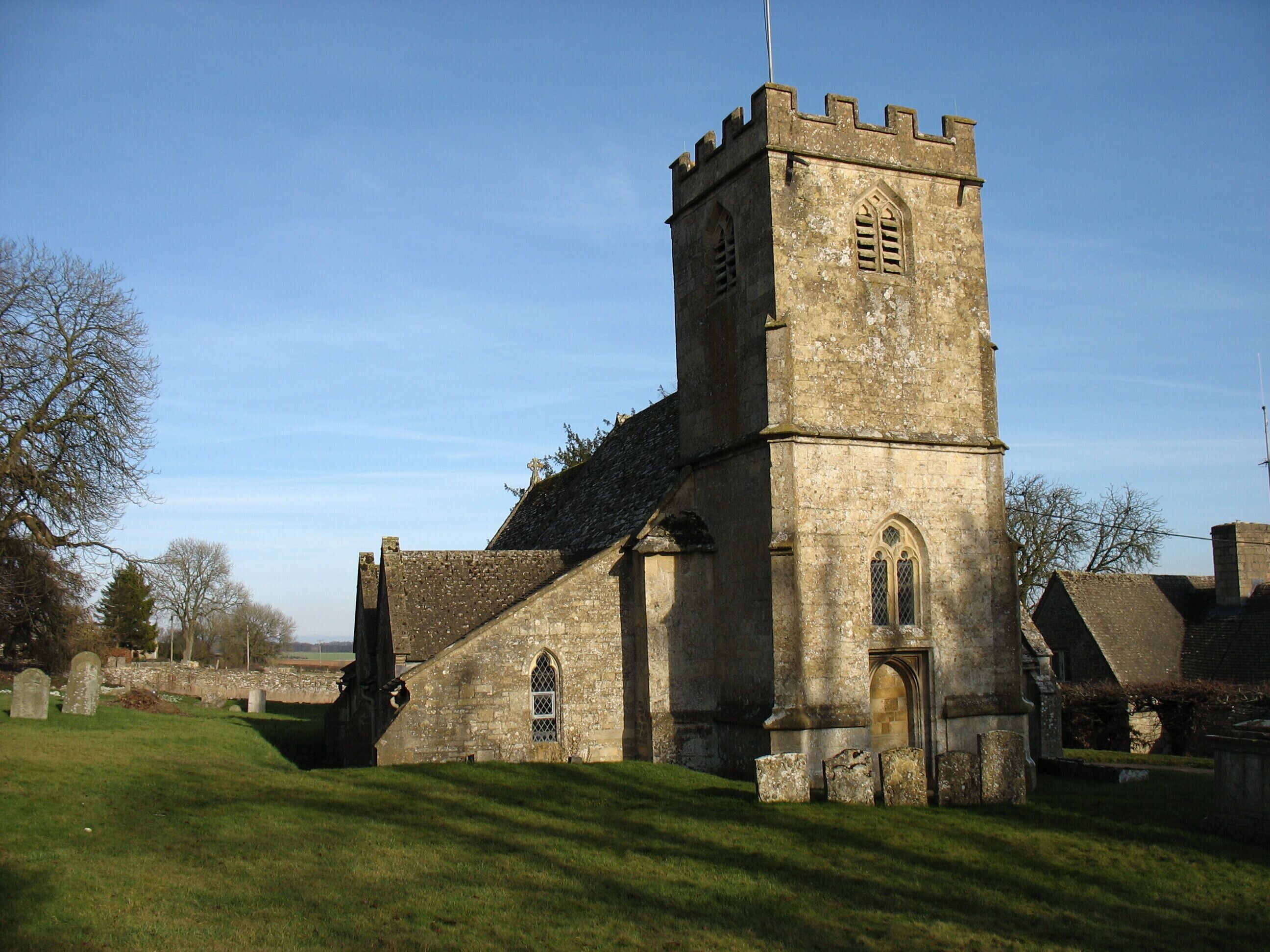 St Andrew's church, Hazleton