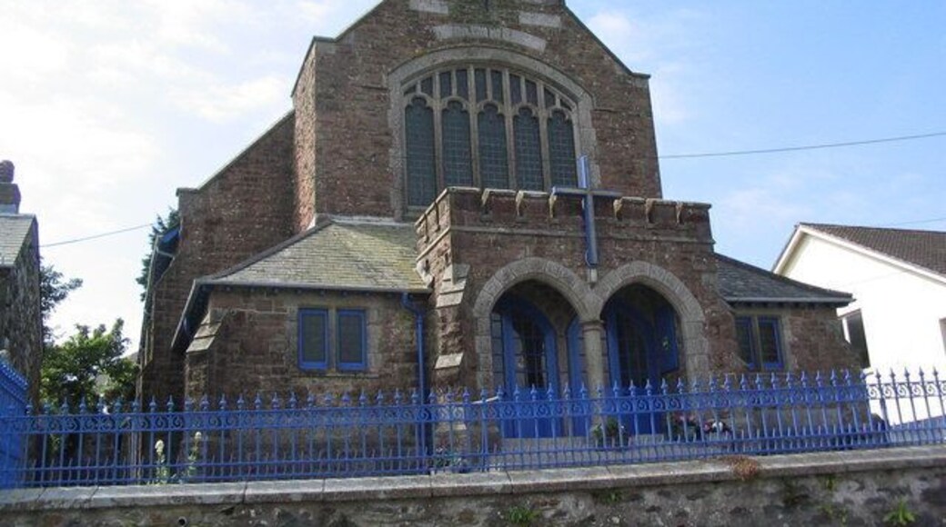 Methodist Church, St Keverne. Methodist churches are a common sight in Cornish villages.