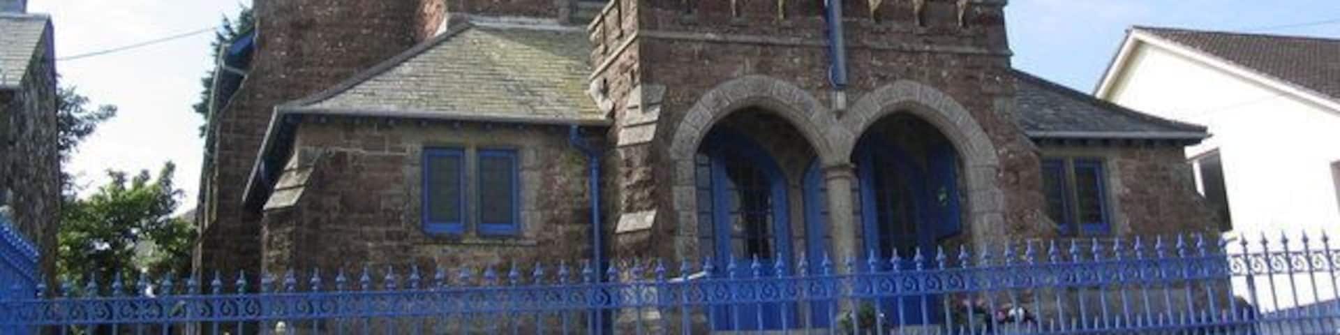 Methodist Church, St Keverne. Methodist churches are a common sight in Cornish villages.