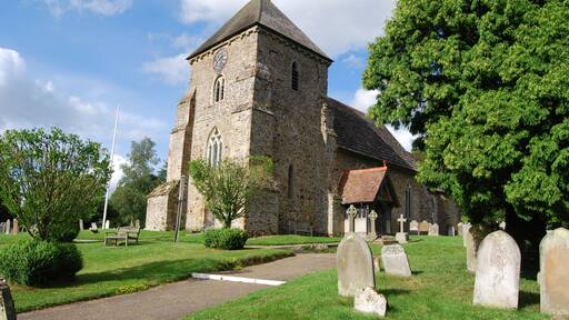 Holy Trinity Church, Rudgwick, West Sussex, England (taken from the South West, July 2011)