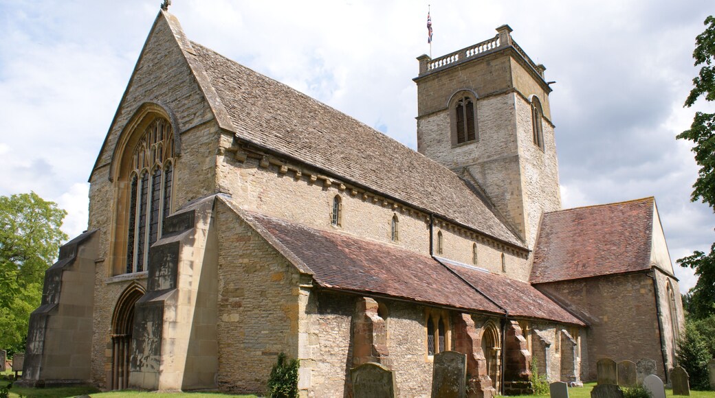 St Mary the Virgin parish church, Ripple, Worcestershire, seen from the southwest