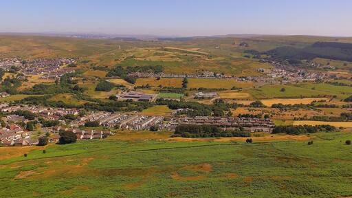 For those enthusiastic Ramblers and those who appreciate Landscape beautiful views looking over to Pontlottyn, Abertysswg, Rhymney and many other Welsh Valleys.