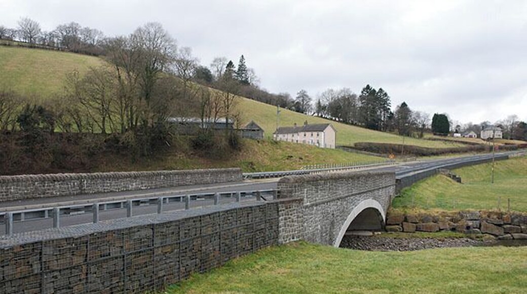 A482 bridge over the Afon Twrch