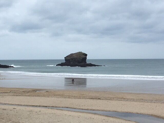 A very moody day at the beach. Portreath is a beautiful beach resort in mid Cornwall. Winter time is a great time to visit out of season.